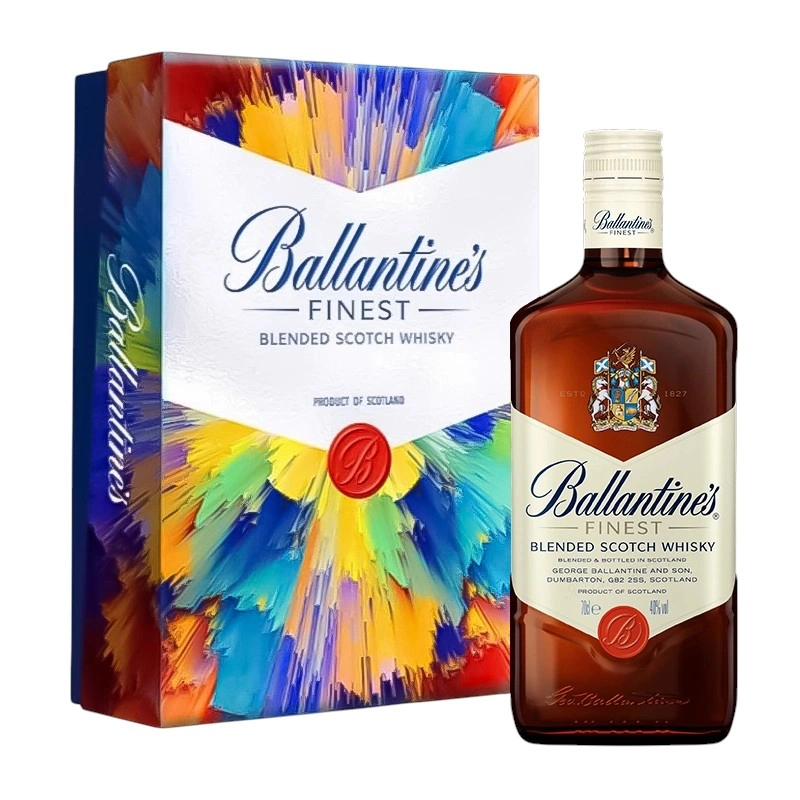 Rượu Ballantine’s Finest Blended Scotch Whisky Hộp Quà Tết 2026