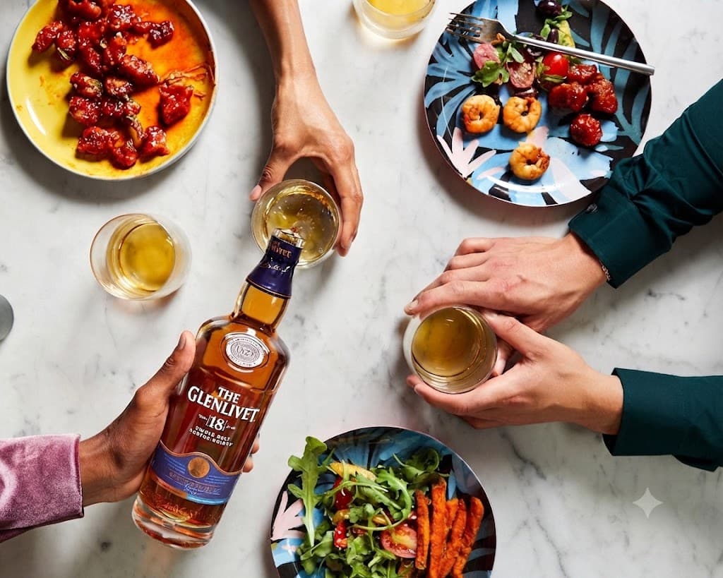 GỢI Ý THỰC PHẨM KẾT HỢP NÂNG TẦM VỊ NGON CHO RƯỢU GLENLIVET 18