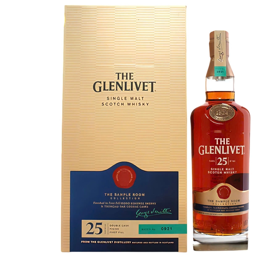 Rượu Glenlivet 25 Năm The Sample Room