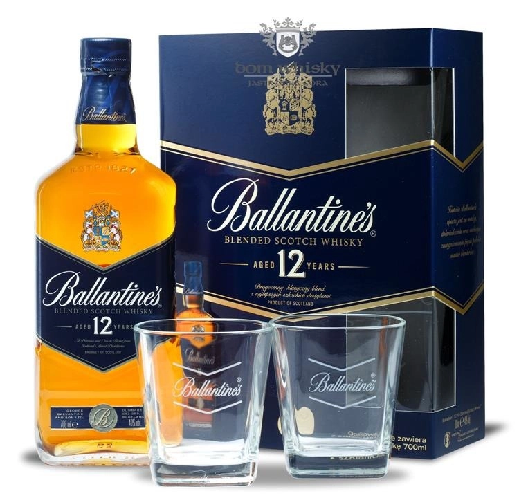 Rượu Ballantine’s 12 Năm 750ML Hộp Quà Tết Mới
