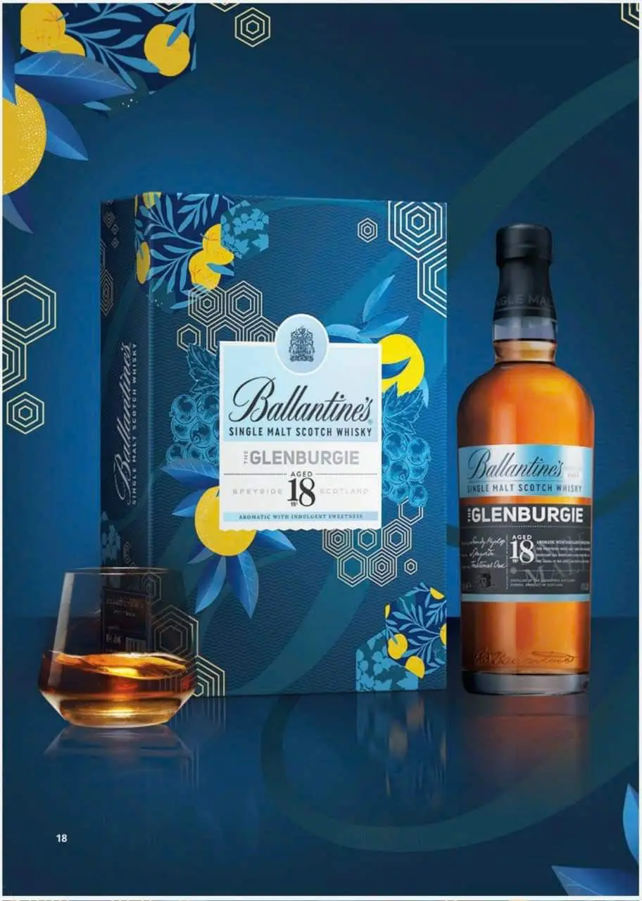 Rượu Ballantine’s 18 Năm Hộp Quà Tết