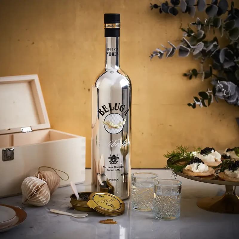 Rượu Beluga Trắng – Tinh hoa vodka Nga với hương vị truyền thống chuẩn mực