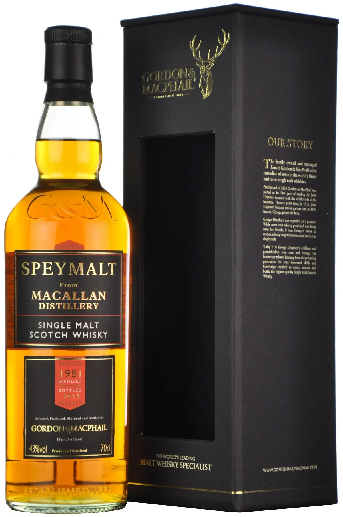 Rượu Macallan Speymalt 1981