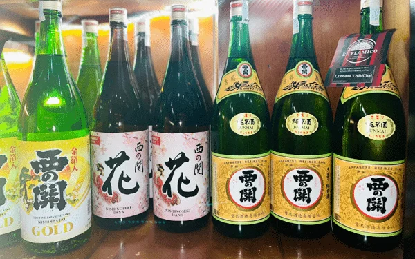 Rượu Sake Nishino Seki Gold Leaf