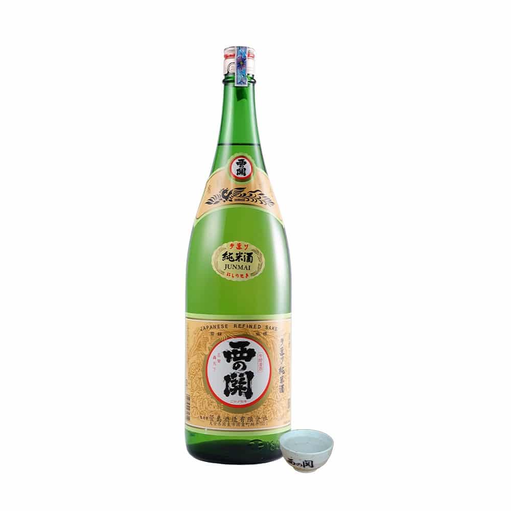 Rượu Sake Nishino Seki Junmaishu 1.8 Lít