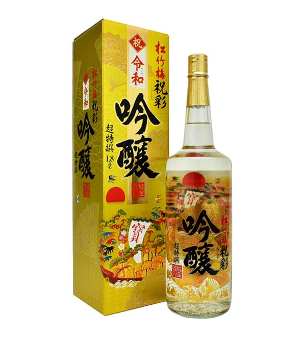 Rượu Sake Vẩy Vàng Takara Shozu 1.8 Lít