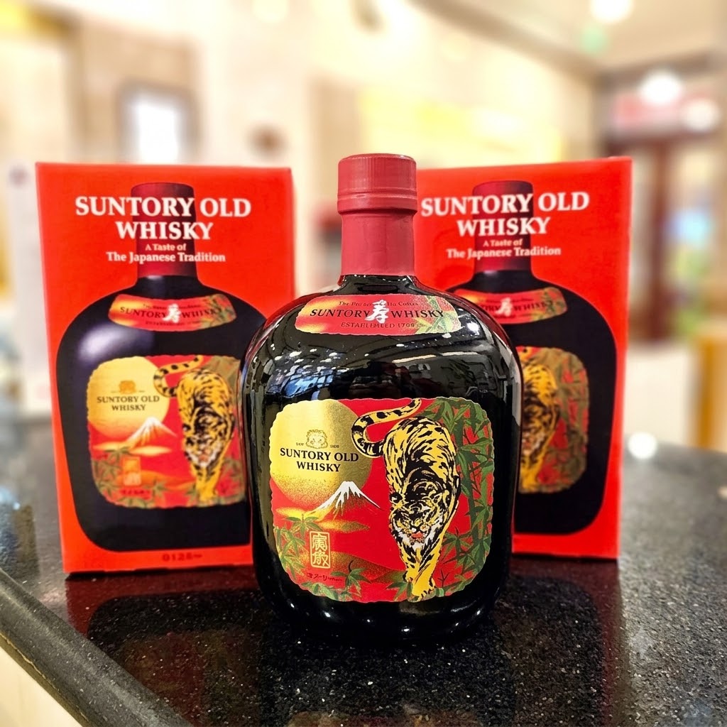 Rượu Suntory Old Whisky Con Hổ