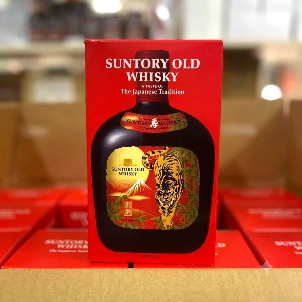 Rượu Suntory Old Whisky Con Hổ