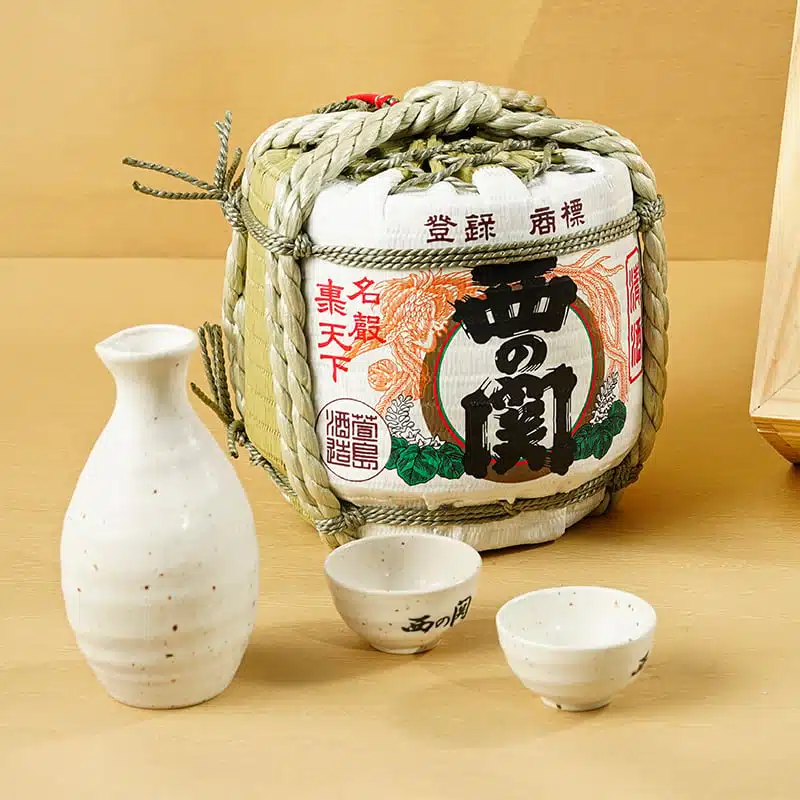 Rượu Sake Nishino Seki Hana Barrel