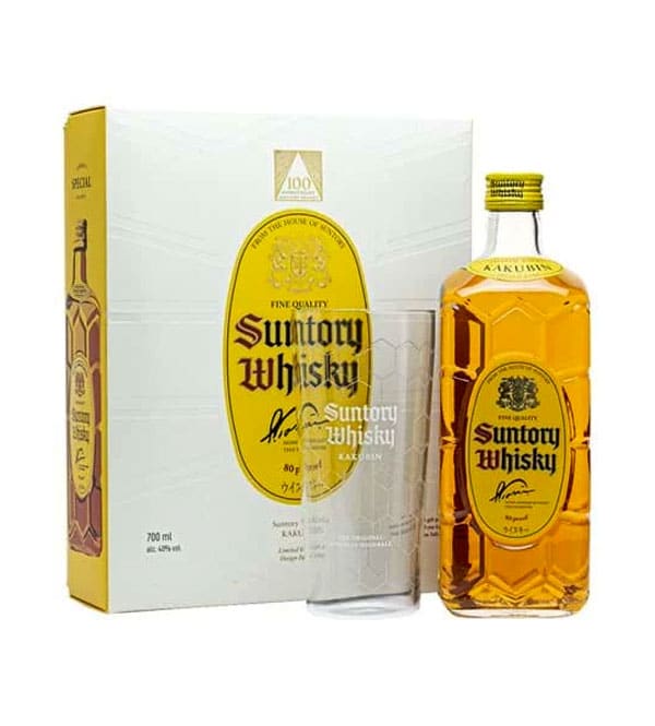 Rượu Suntory Kakubin Hộp Quà Tết