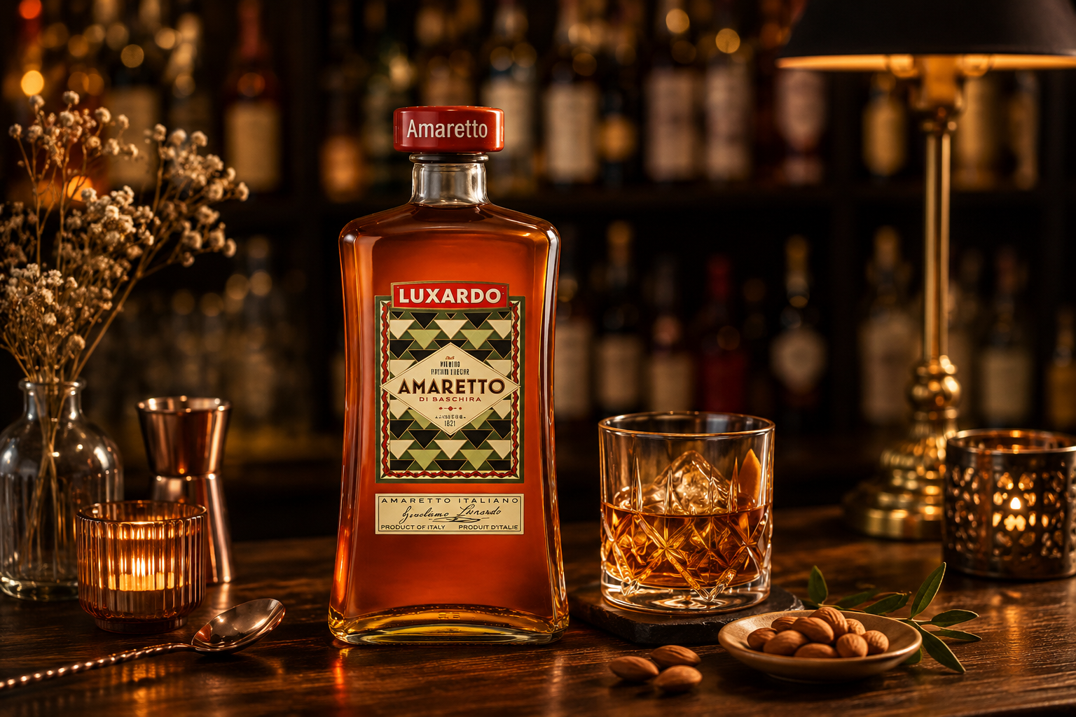 Rượu mùi Luxardo Amaretto di Saschira