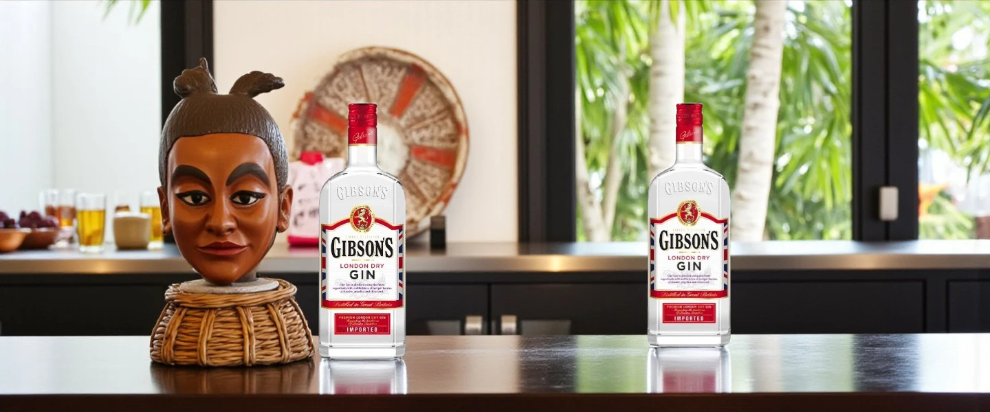 Rượu Gibson’s London Dry Gin