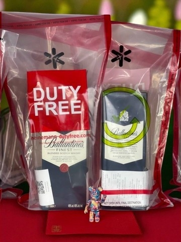 Rượu Ballantine's Finest 700ML Xách Tay Seal Bill Duty Free
