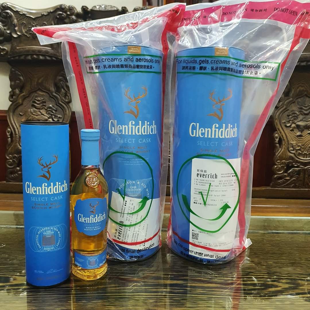 Rượu Glenfiddich Select Cask Xách Tay Duty Free