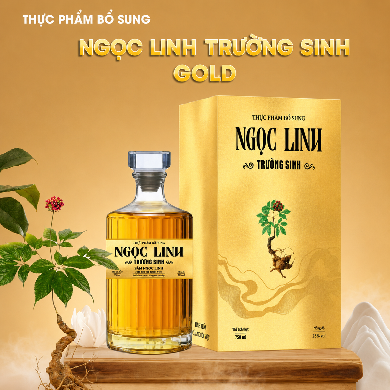 Rượu Ngọc Linh Trường Sinh