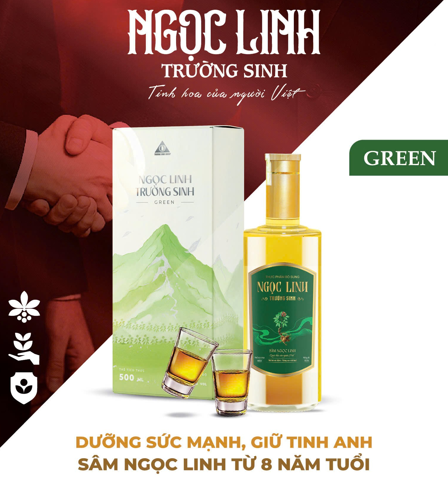 Rượu Ngọc Linh Trường Sinh