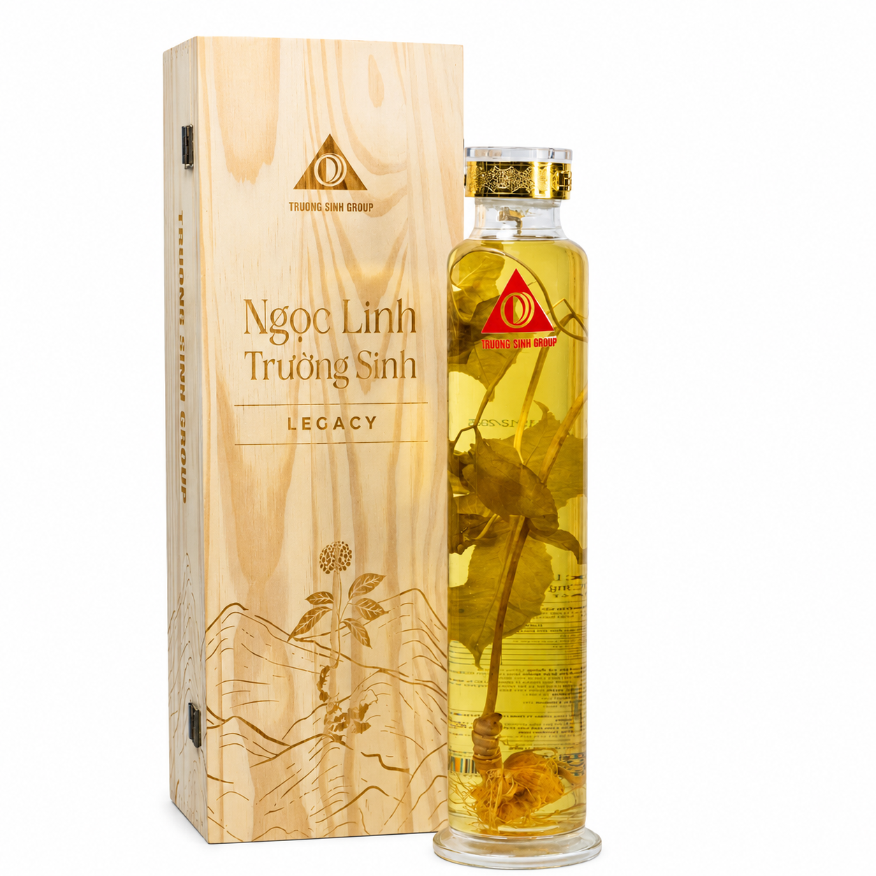 Rượu Ngọc Linh Trường Sinh Legacy 2 Lít