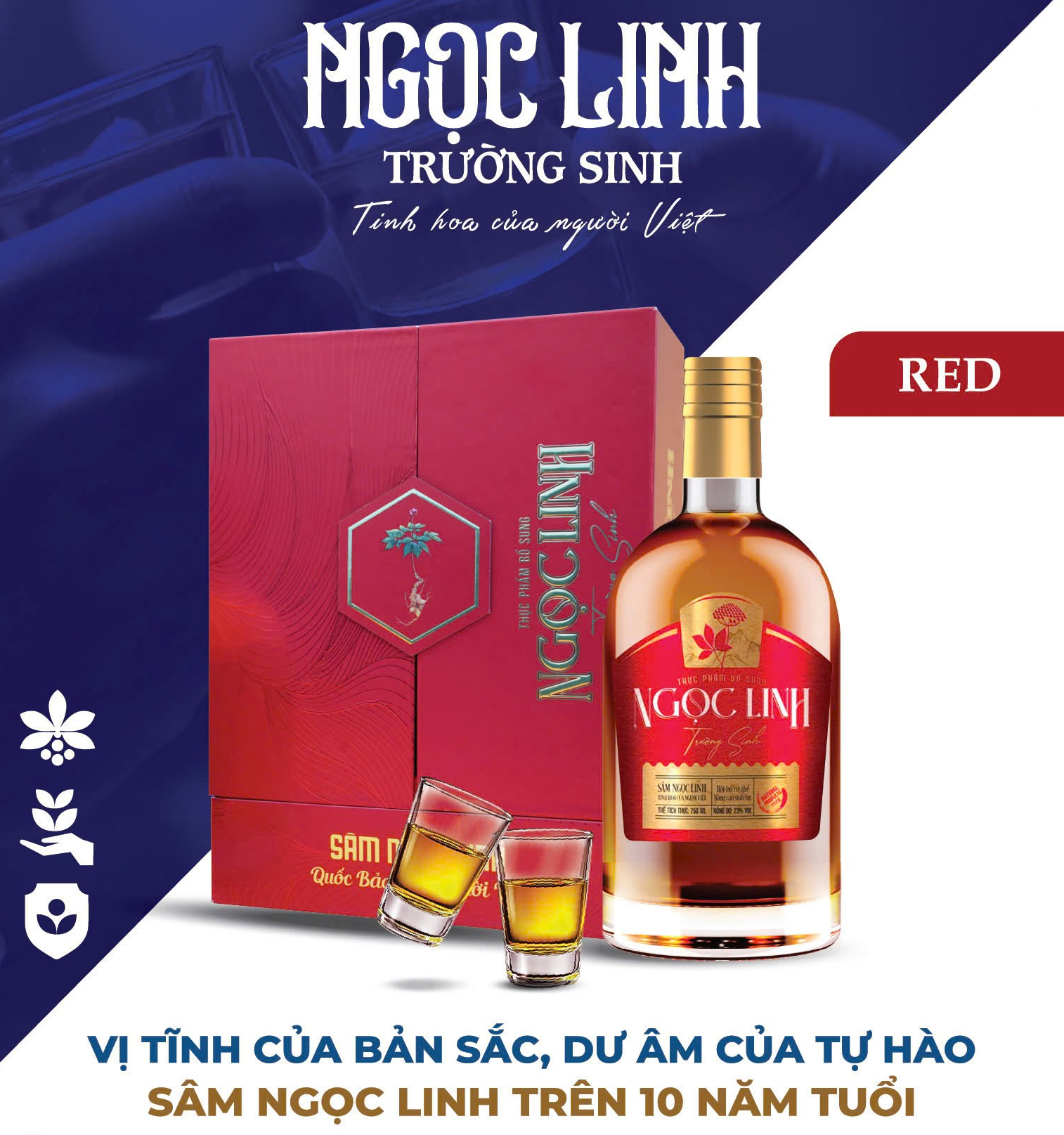 Rượu Sâm Ngọc Linh Trường Sinh