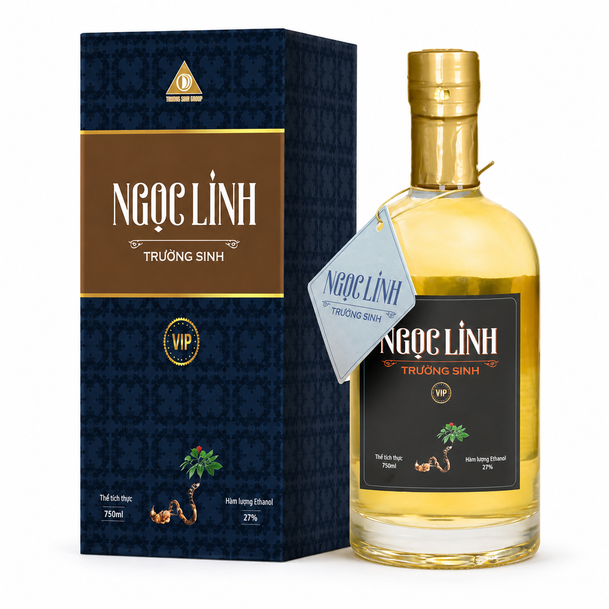 Rượu Ngọc Linh Trường Sinh VIP