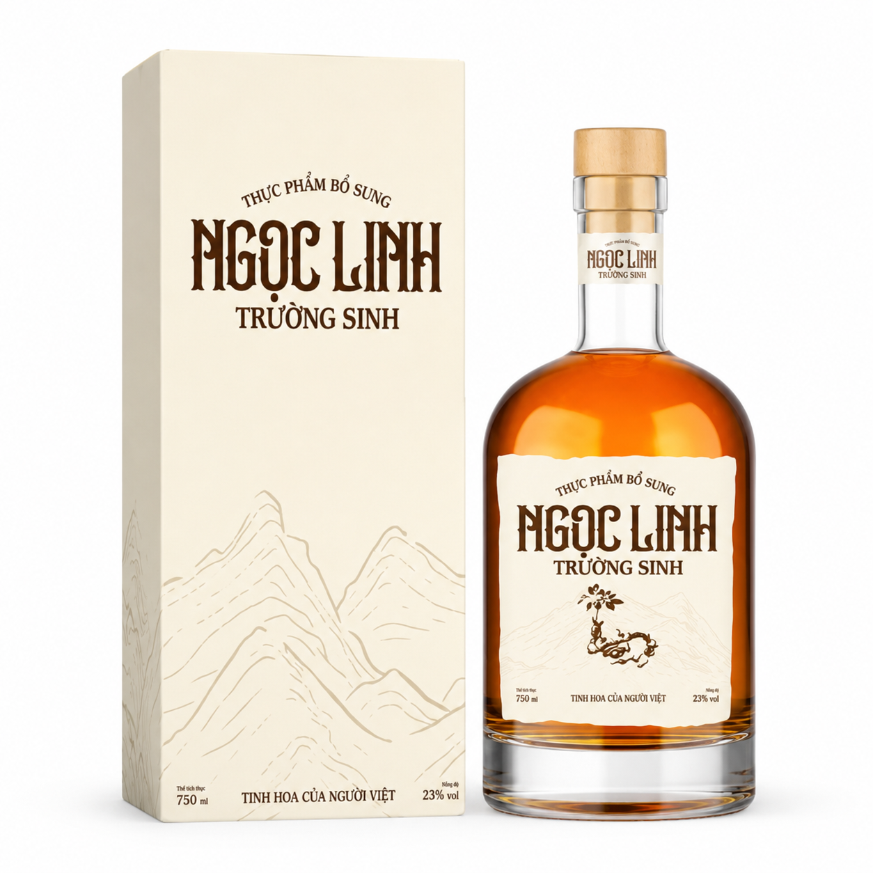 Rượu Ngọc Linh Trường Sinh White
