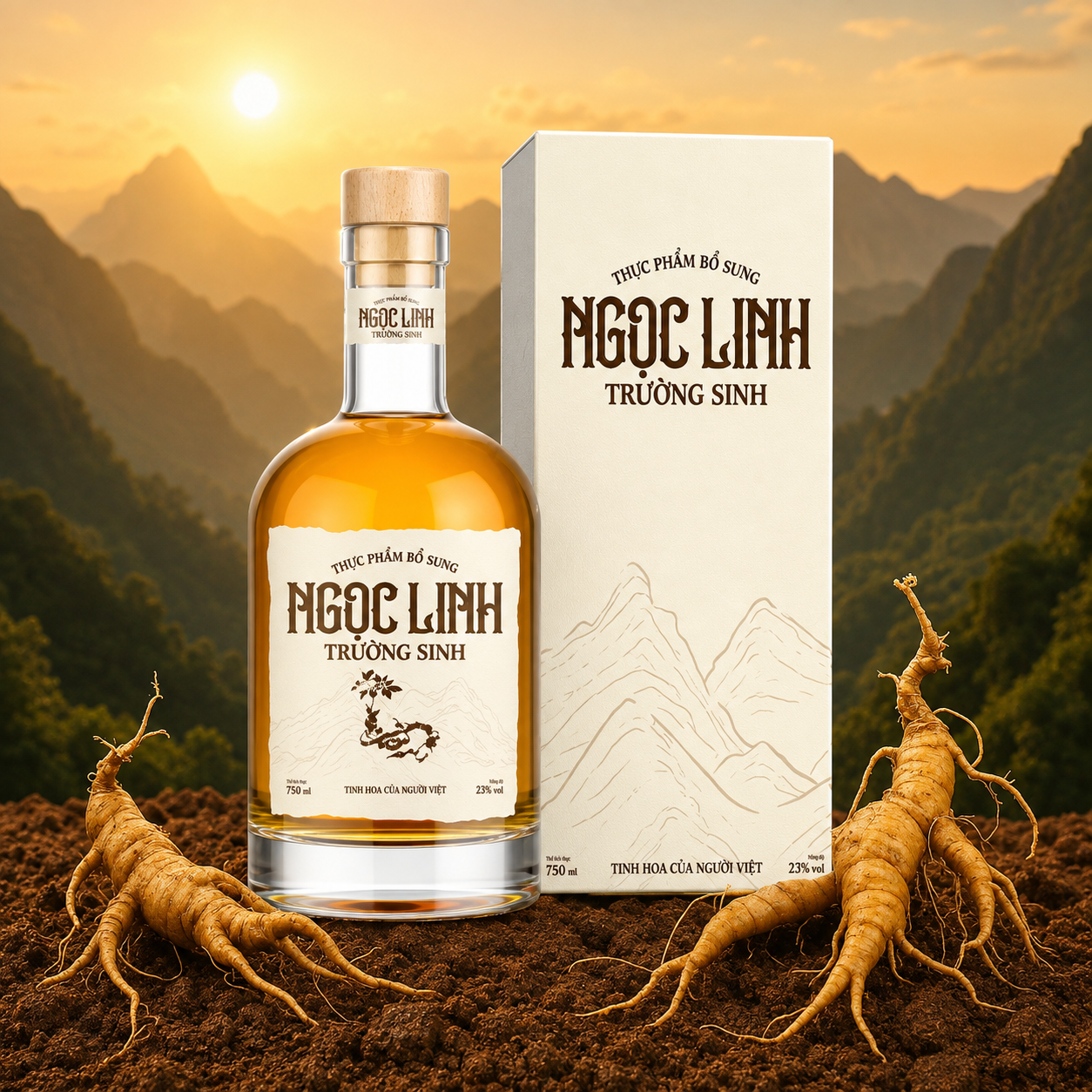 Rượu Ngọc Linh Trường Sinh