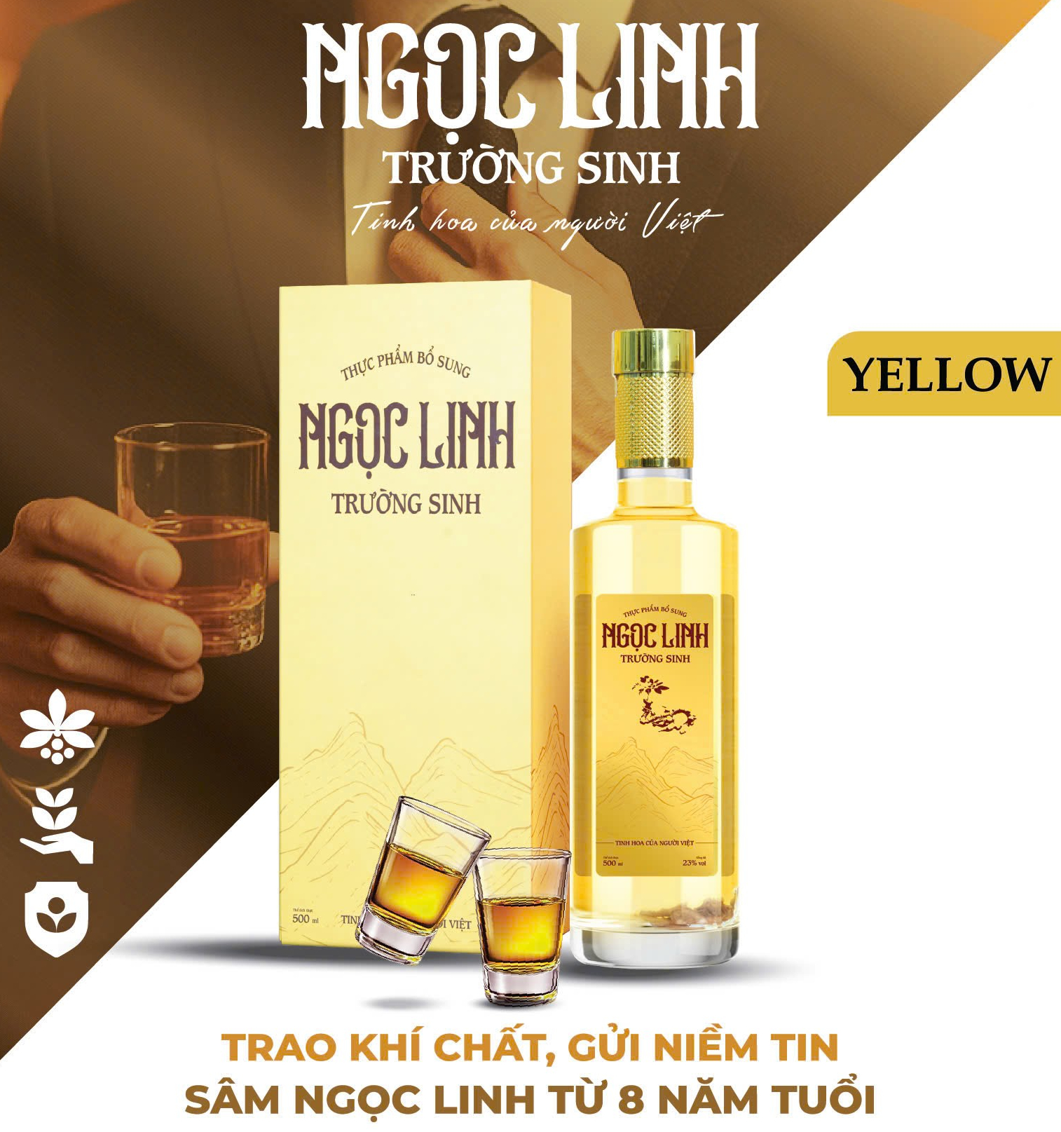 Rượu Ngọc Linh Trường Sinh