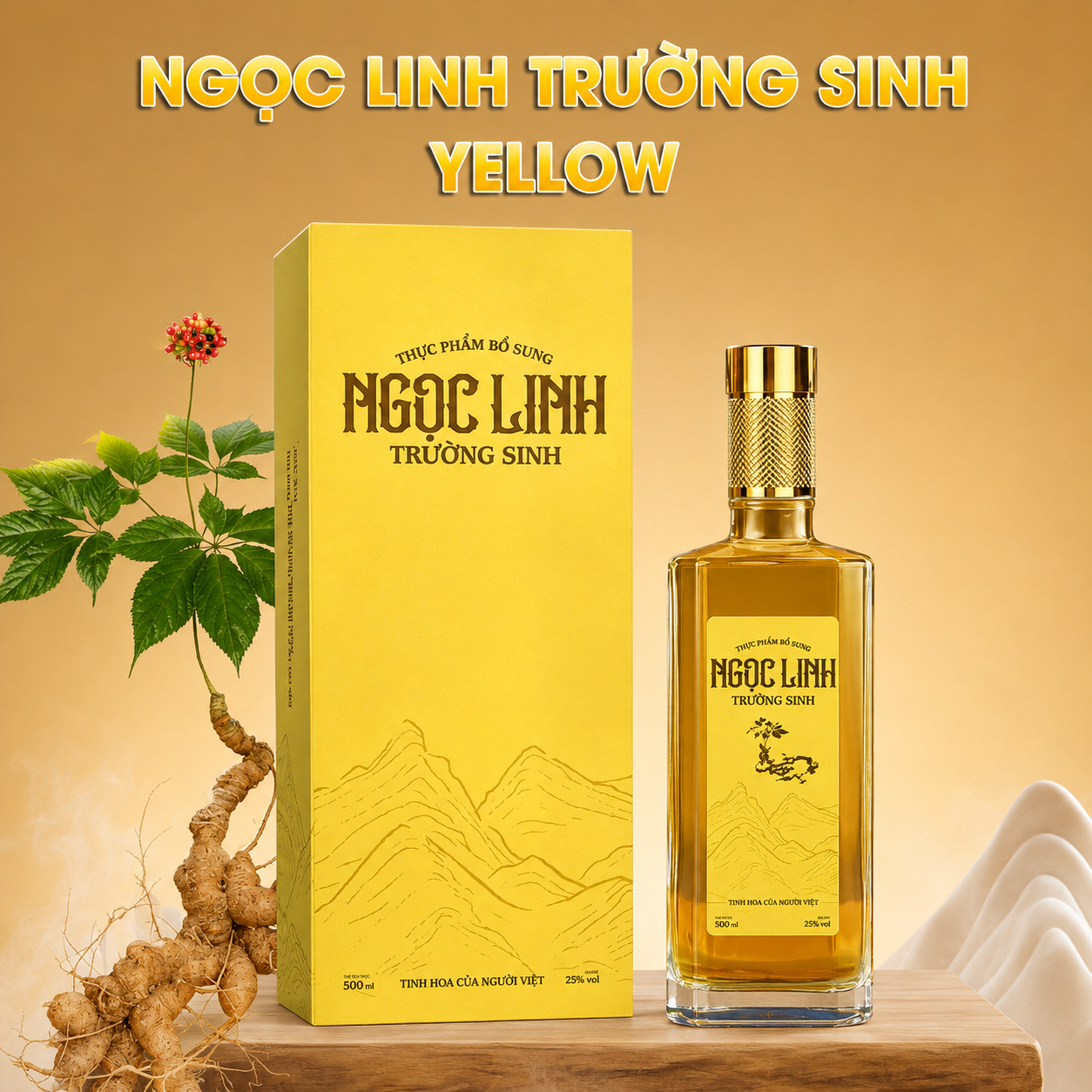 Rượu Ngọc Linh Trường Sinh