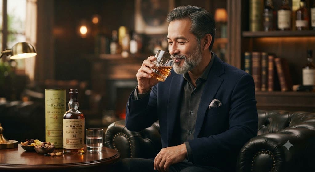 Rượu Balvenie 14 Caribbean Cask: Bản giao hưởng nhiệt đới giữa lòng Scotland