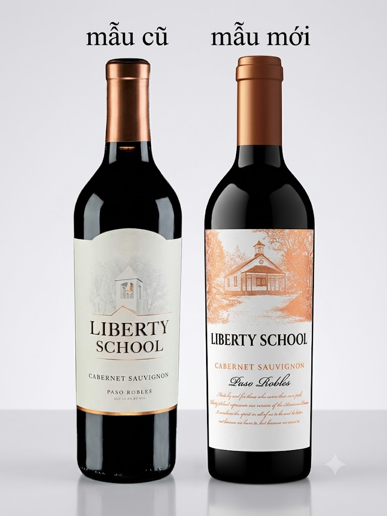 Rượu vang Mỹ Liberty School Cabernet Sauvignon