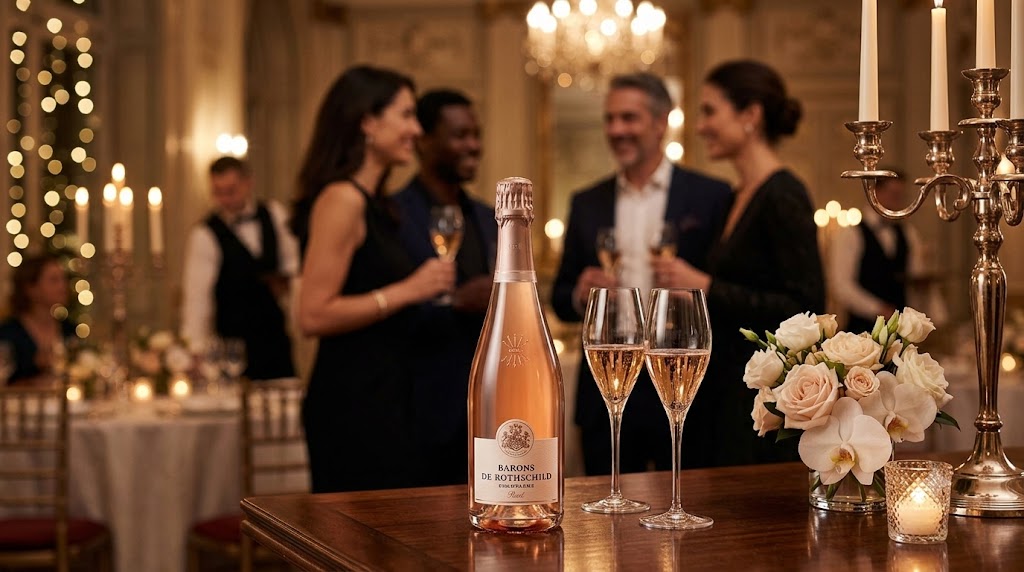 Rượu Champagne Barons de Rothschild Rosé