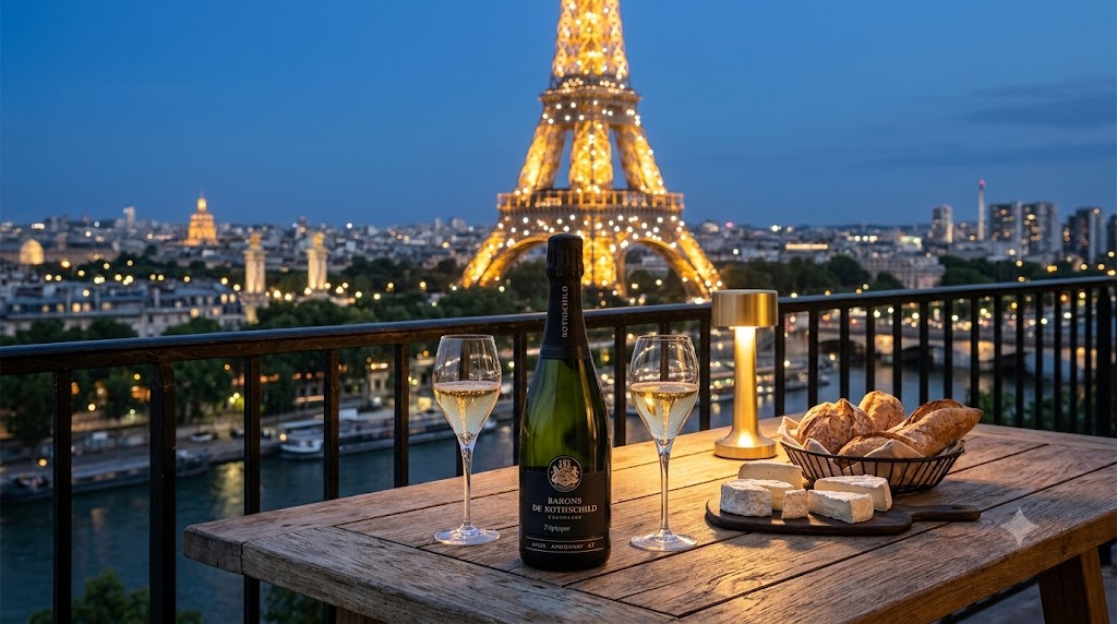 Rượu Champagne Barons de Rothschild Triptyque Millésime