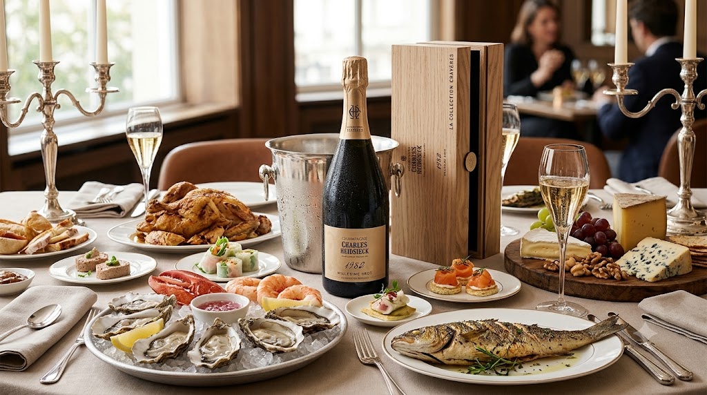 Rượu vang sủi Charles Heidsieck Brut Millésimé 1982
