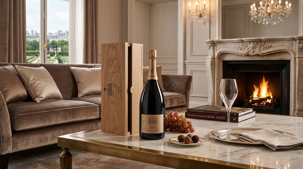 Rượu vang sủi Charles Heidsieck Charlie Brut Millésimé 1982 1.5 Lít