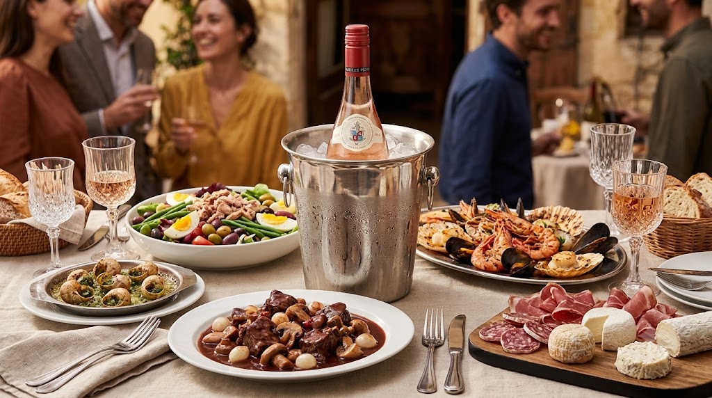 Rượu vang hồng Famille Perrin Nature Côtes-du-Rhône Rose