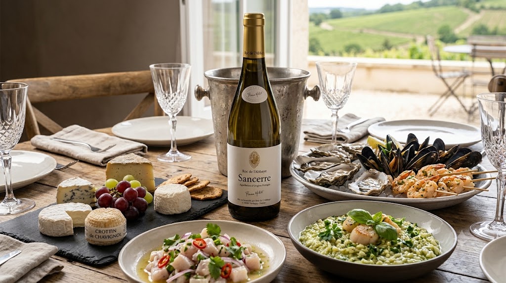 Rượu Vang Pháp Roc De l’Abbaye Sancerre Blanc