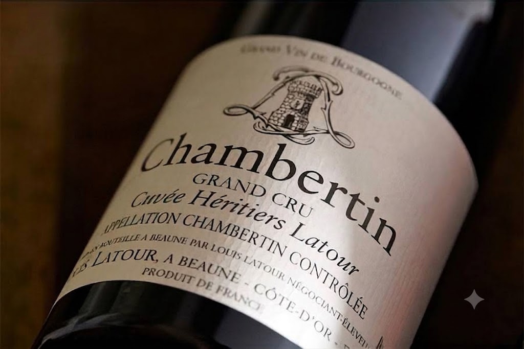 Rượu vang Louis Latour Chambertin Grand Cru Cuvée Héritiers Latour 2010