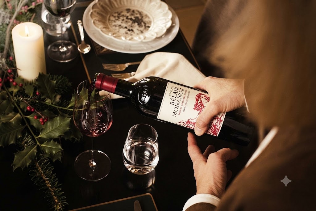 Rượu vang đỏ Pháp Château Bélair Monange 2009