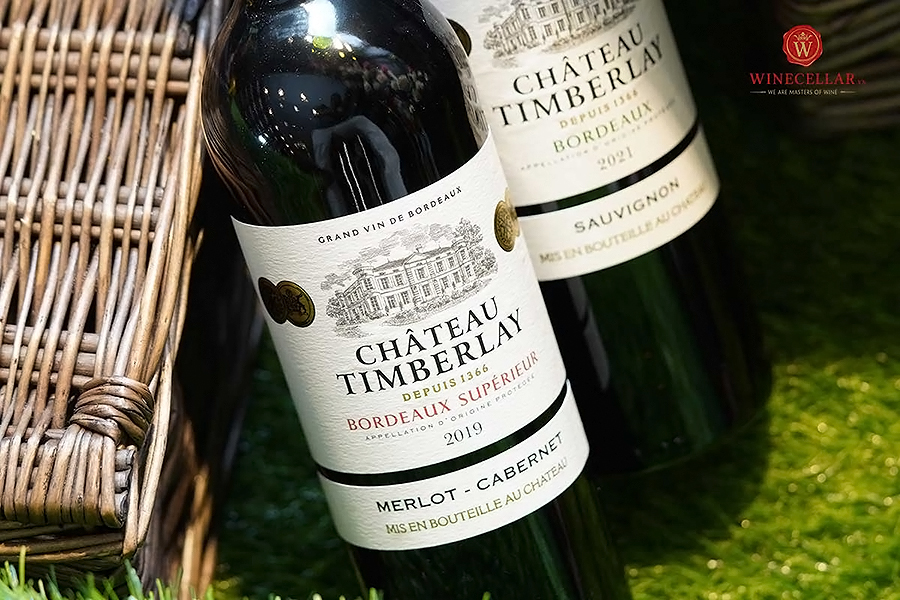 Rượu vang Pháp Château Timberlay Rouge