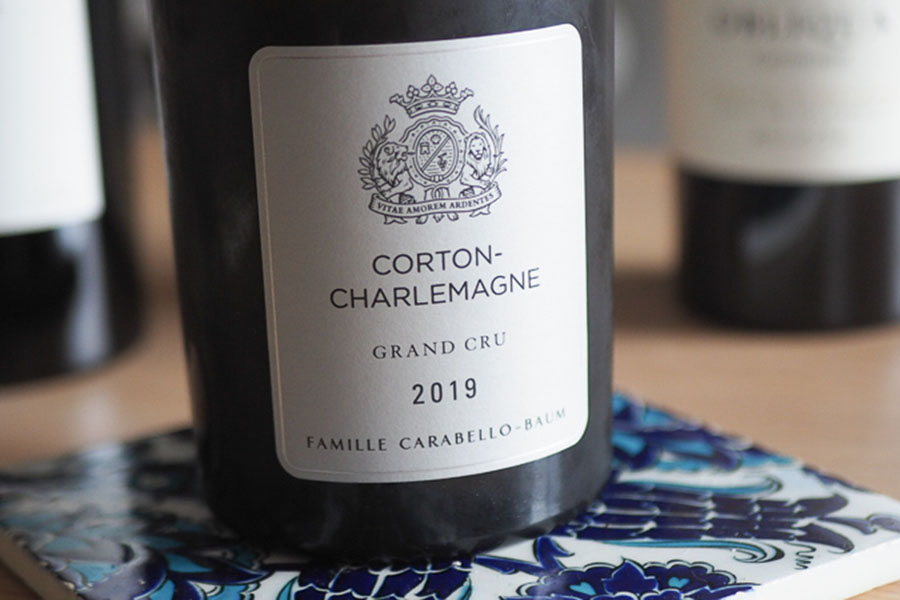 Rượu vang trắng Famille Carabello-Baum Corton Charlemagne Grand Cru 2019