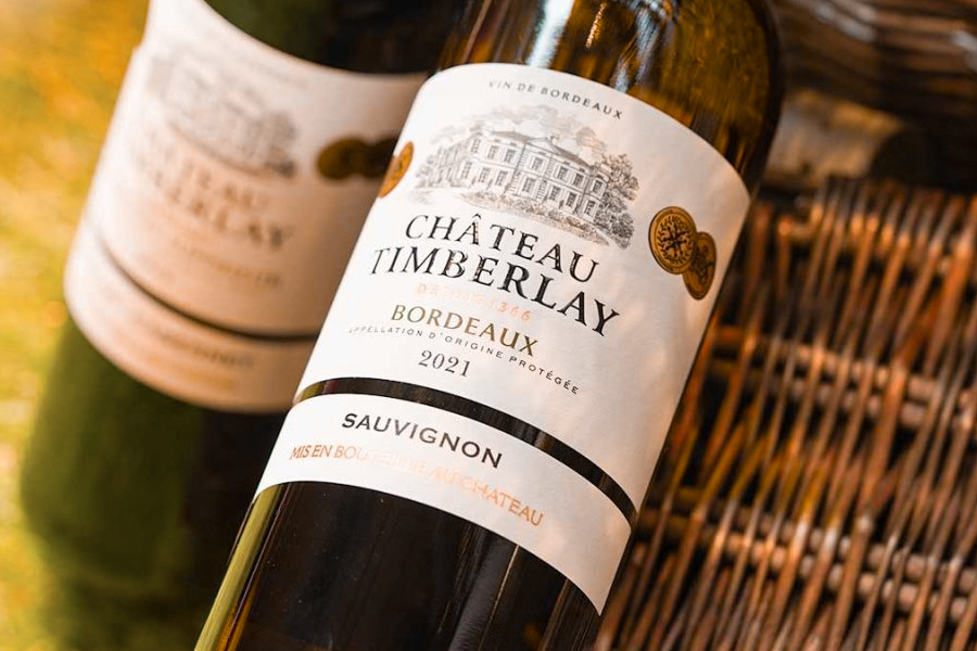 Rượu vang trắng Château Timberlay Blanc