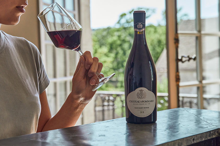Rượu vang Château De Pommard Clos Marey-Monge Monopole 2019