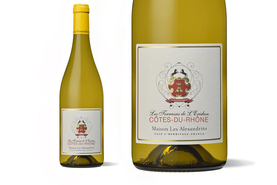 Rượu vang trắng Les Terrasses De L’eridan Côtes Du Rhône Blanc