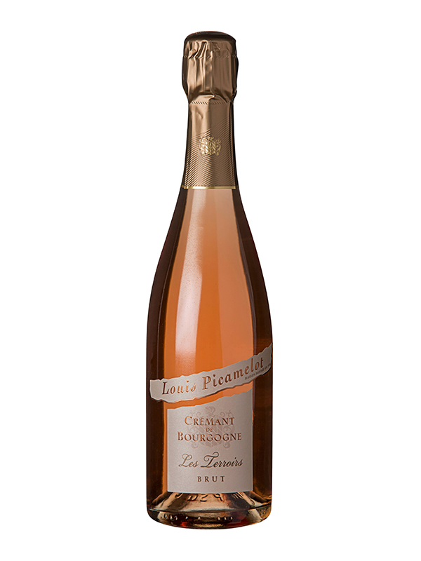 Rượu Louis Picamelot Crémant De Bourgogne Les Terroirs Rose Brut