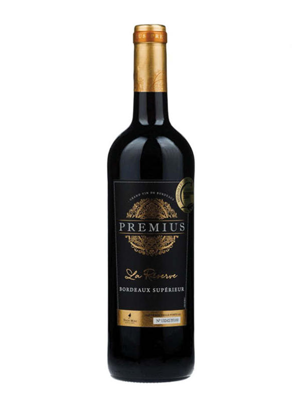 Rượu vang đỏ Premius La Réserve Bordeaux Supérieur 2019