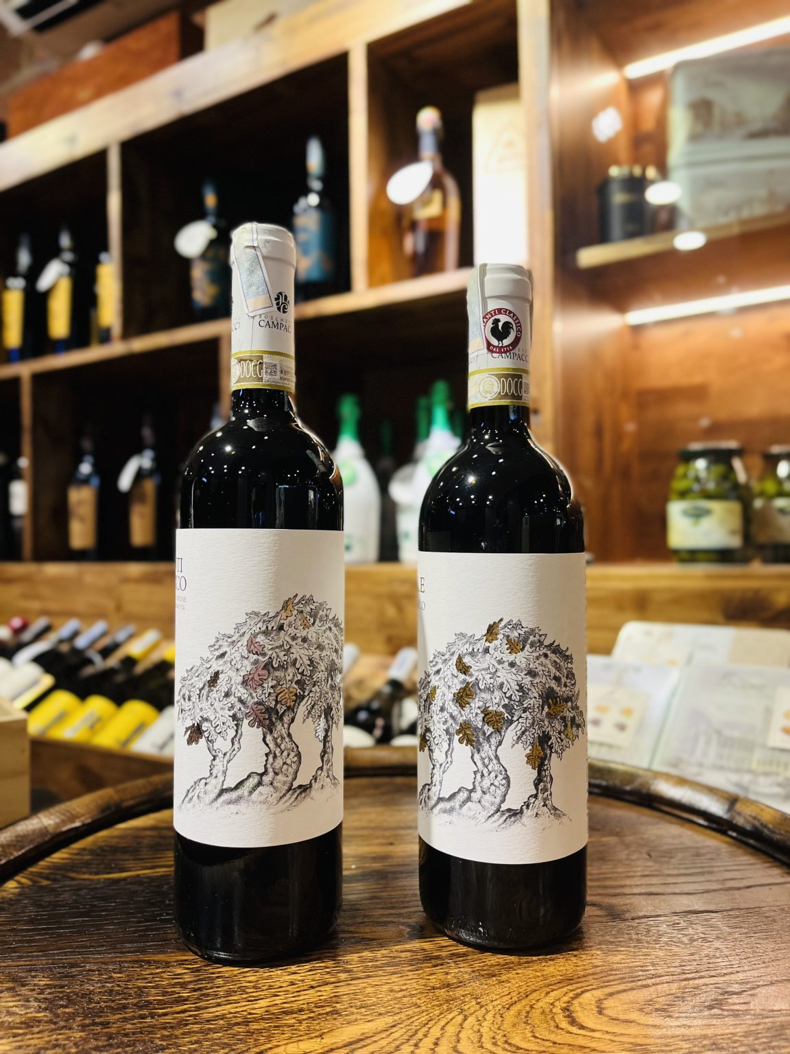 Rượu vang đỏ CHIANTI CLASSICO RISERVA – LÁ VÀNG