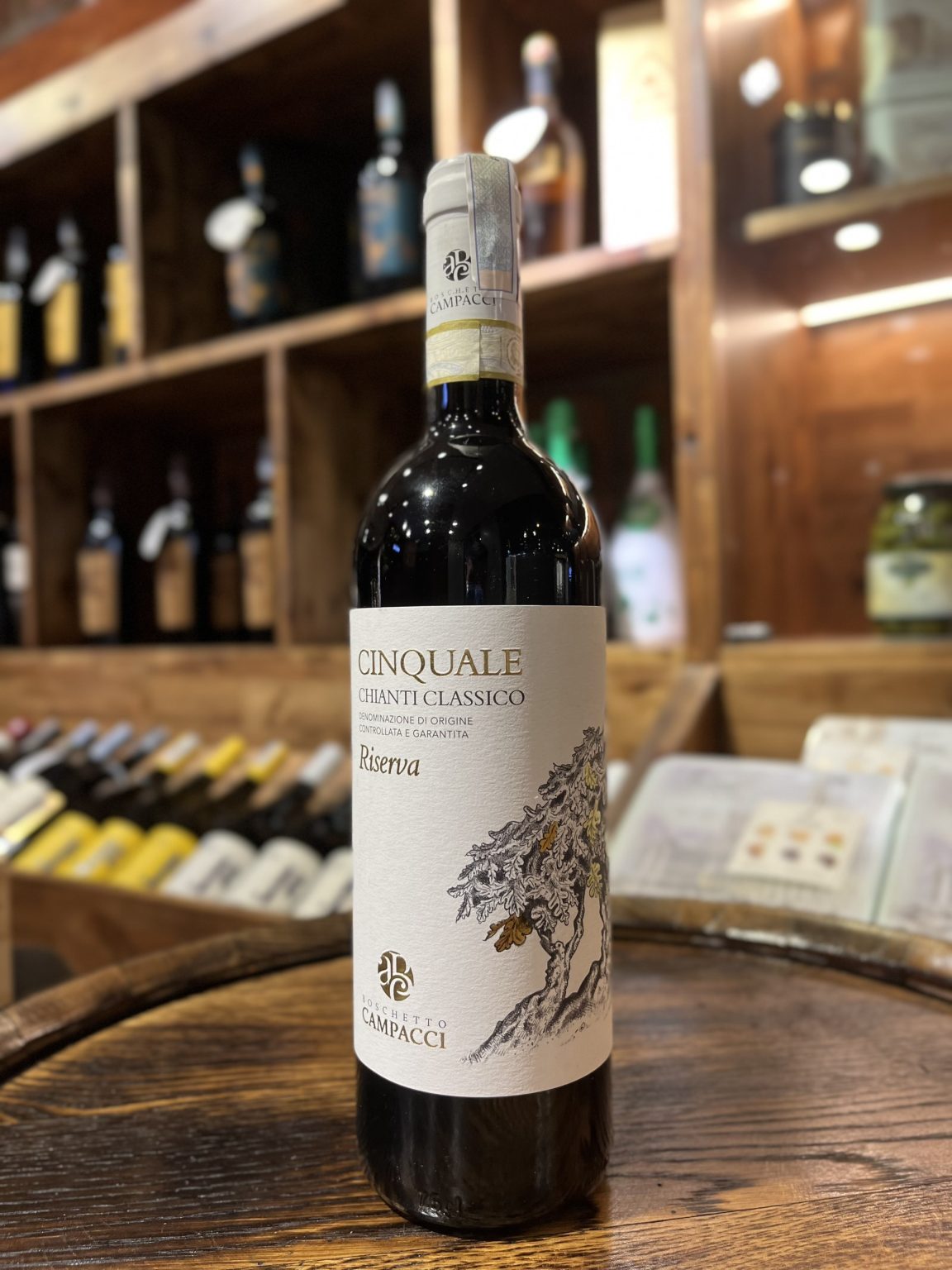Rượu vang đỏ CHIANTI CLASSICO RISERVA – LÁ VÀNG