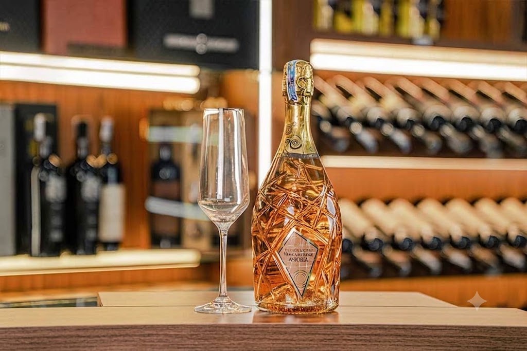 Rượu vang sủi bọt hồng Fashion Victim Moscato